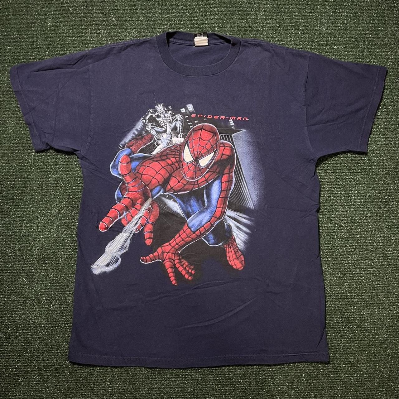 Rare Vintage 2002 Spider-Man Movie Promo T Shirt... - Depop