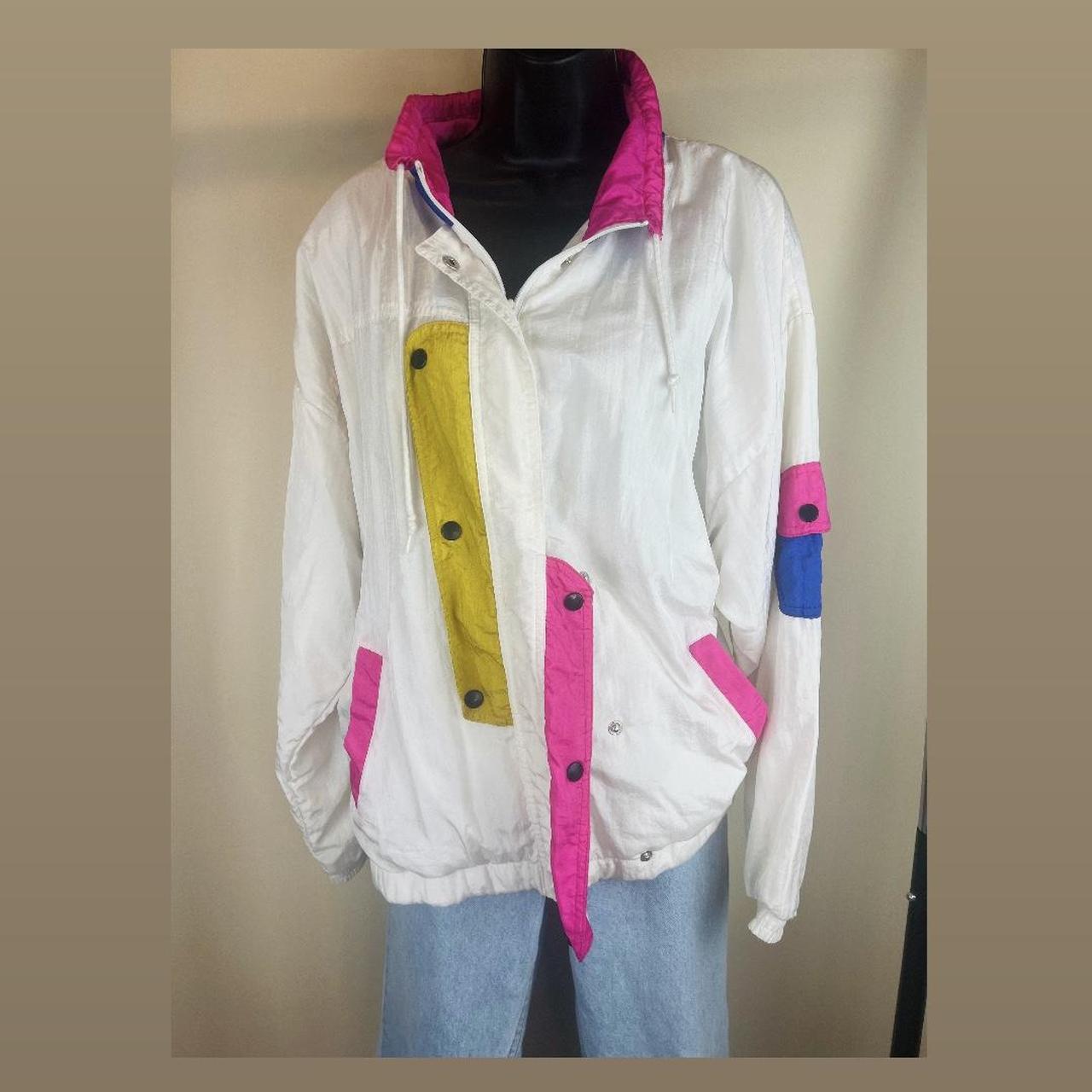 Brand pink sale windbreaker