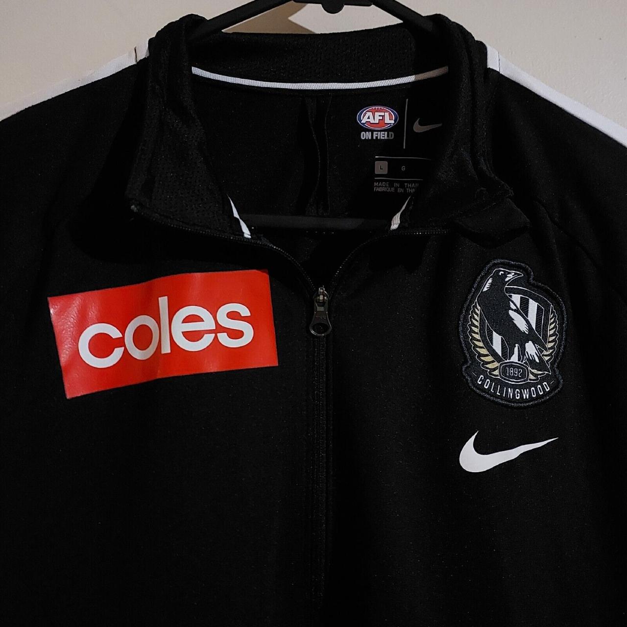 Nike Collingwood Magpies AFL Football Track Jacket... Depop