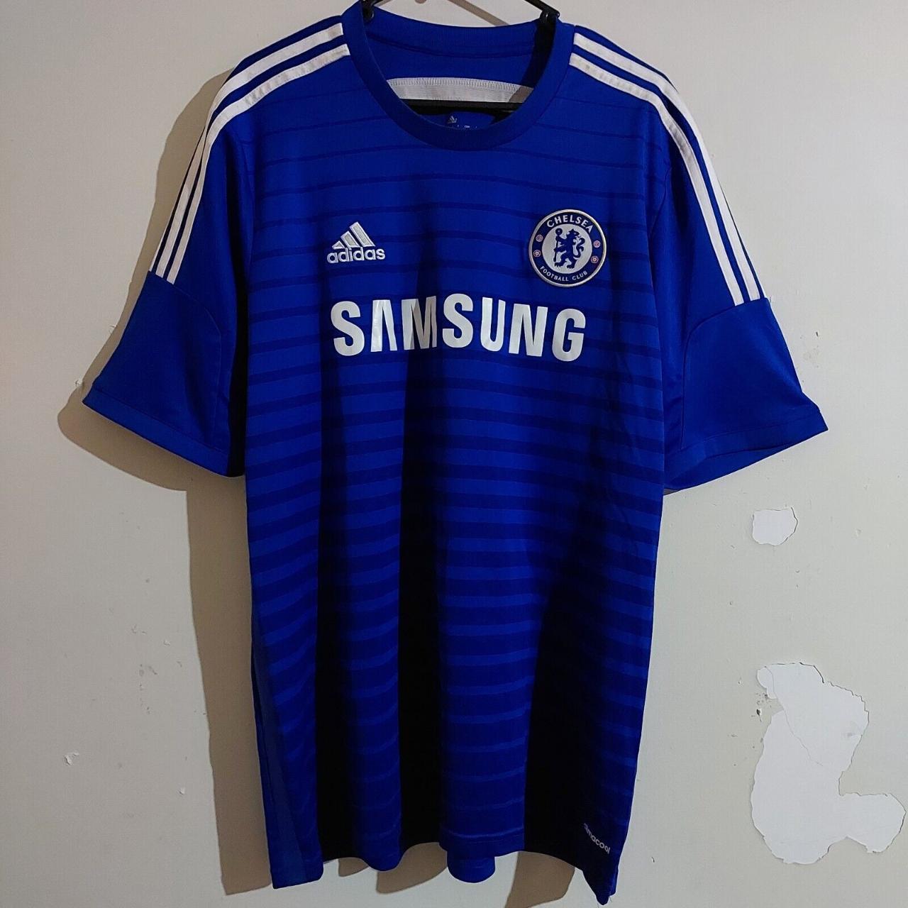 Adidas CHELSEA FC 2014/15 Football Soccer Jersey... - Depop