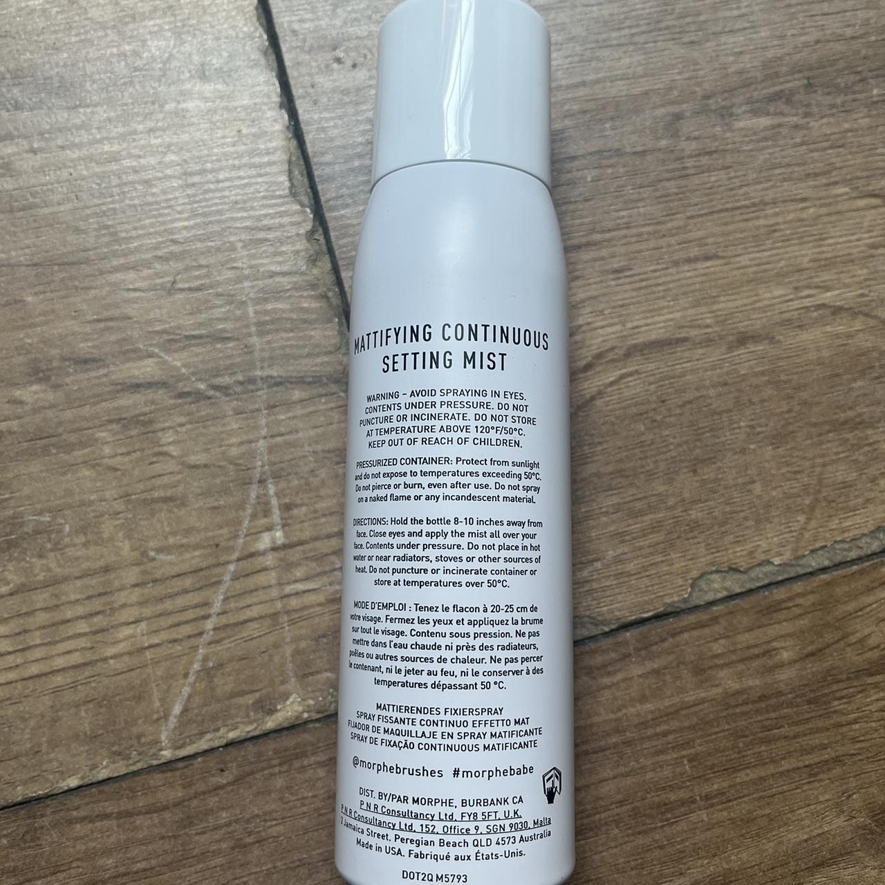 Morphe Mattifying Continuous Setting Mist Rrp Depop