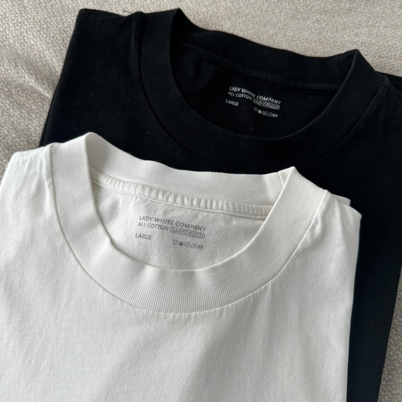 Lady white co Athens T-Shirt - Size Large - Made in... - Depop