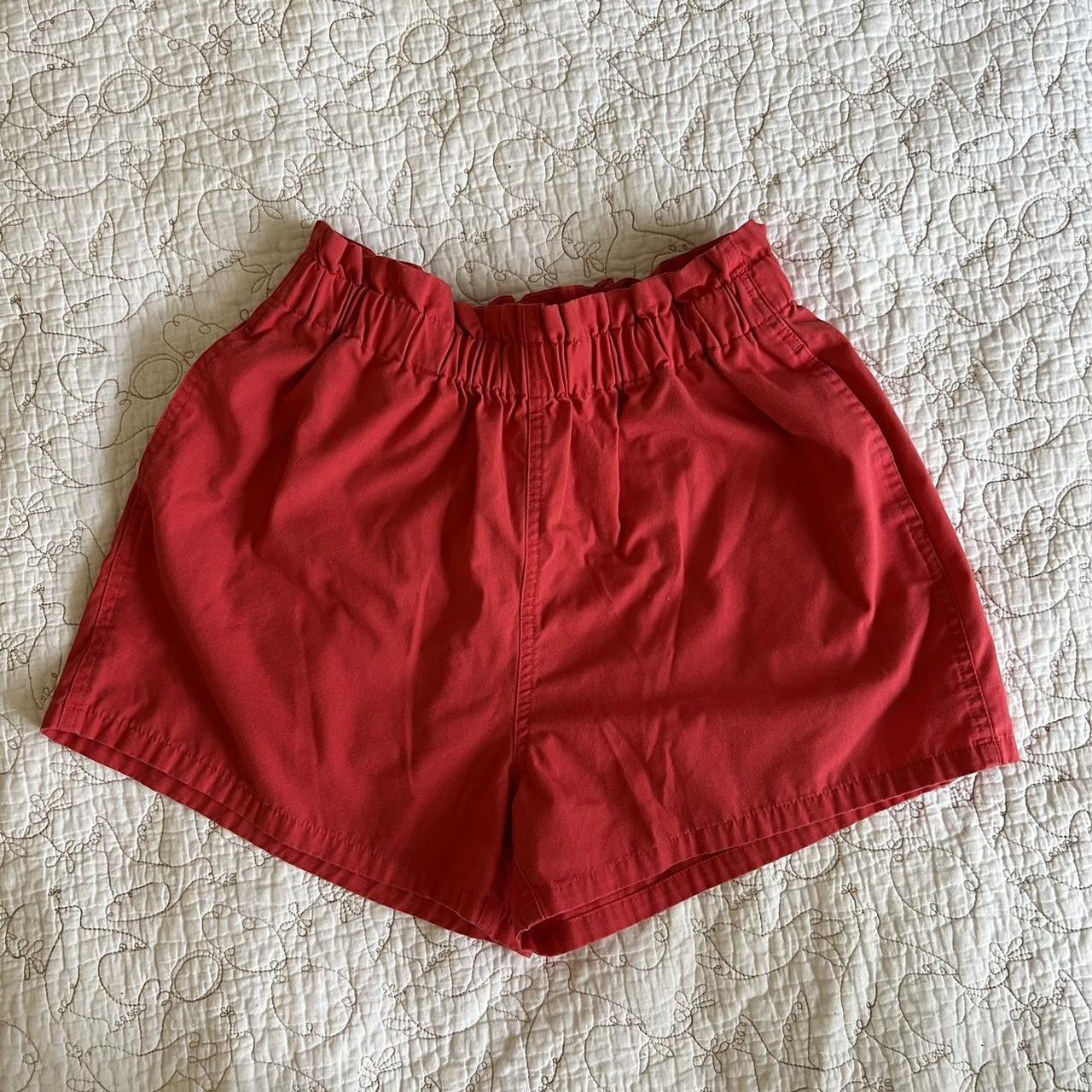 Urban Outfitters Women's Red Shorts | Depop