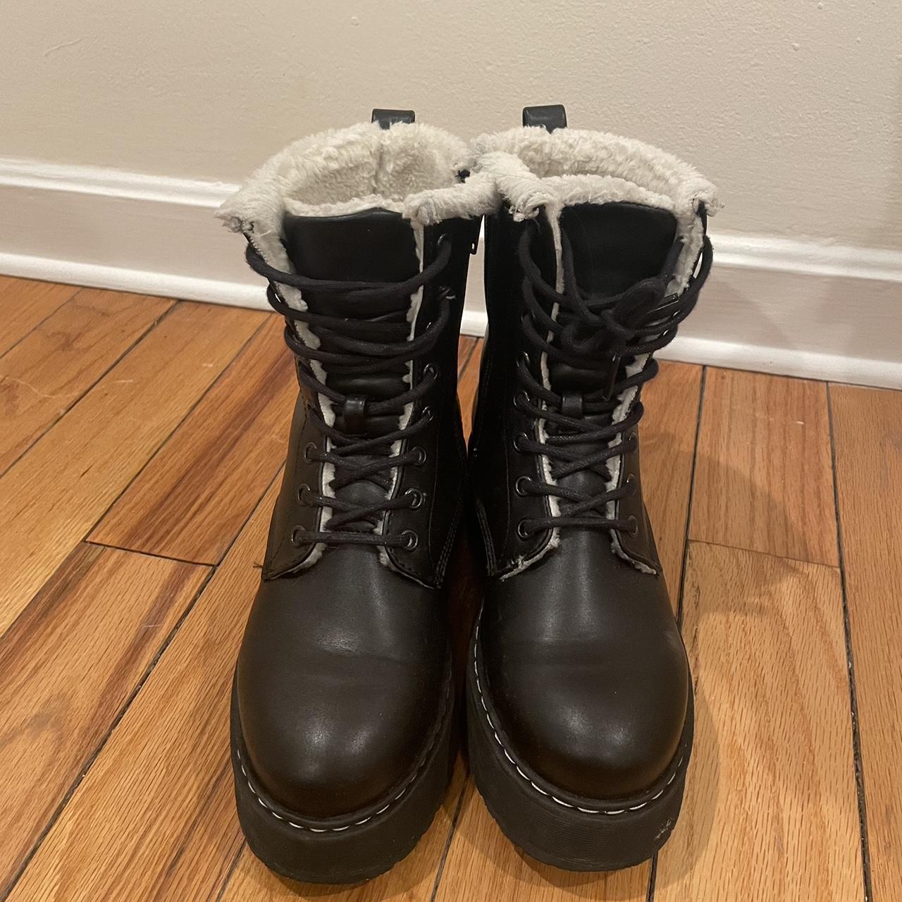 Steve madden fur lined clearance boots