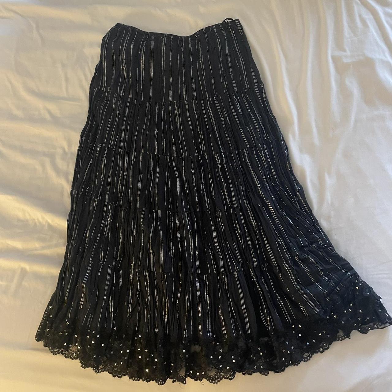 Cache Women's Black Skirt | Depop