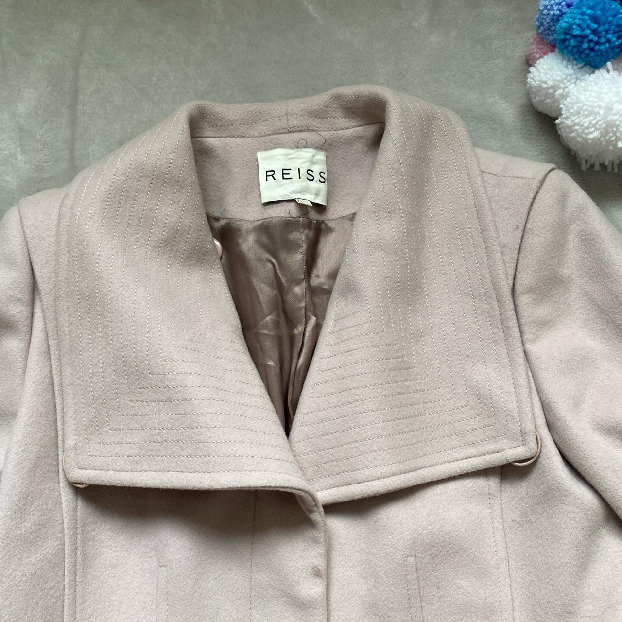 Reiss Women's Pink Jacket Depop