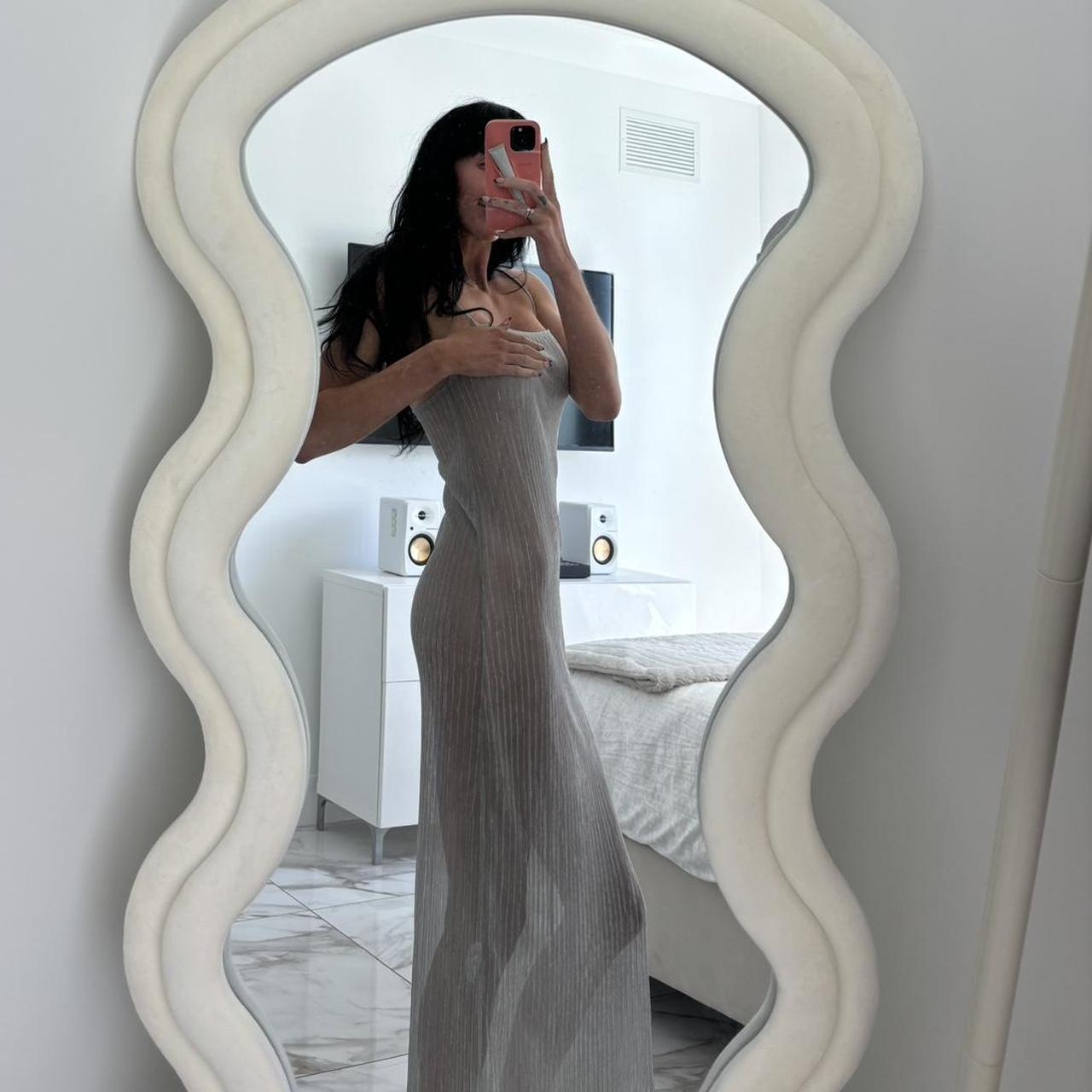 ZARA GLITTER SEE THROUGH DRESS •perfect for the... Depop