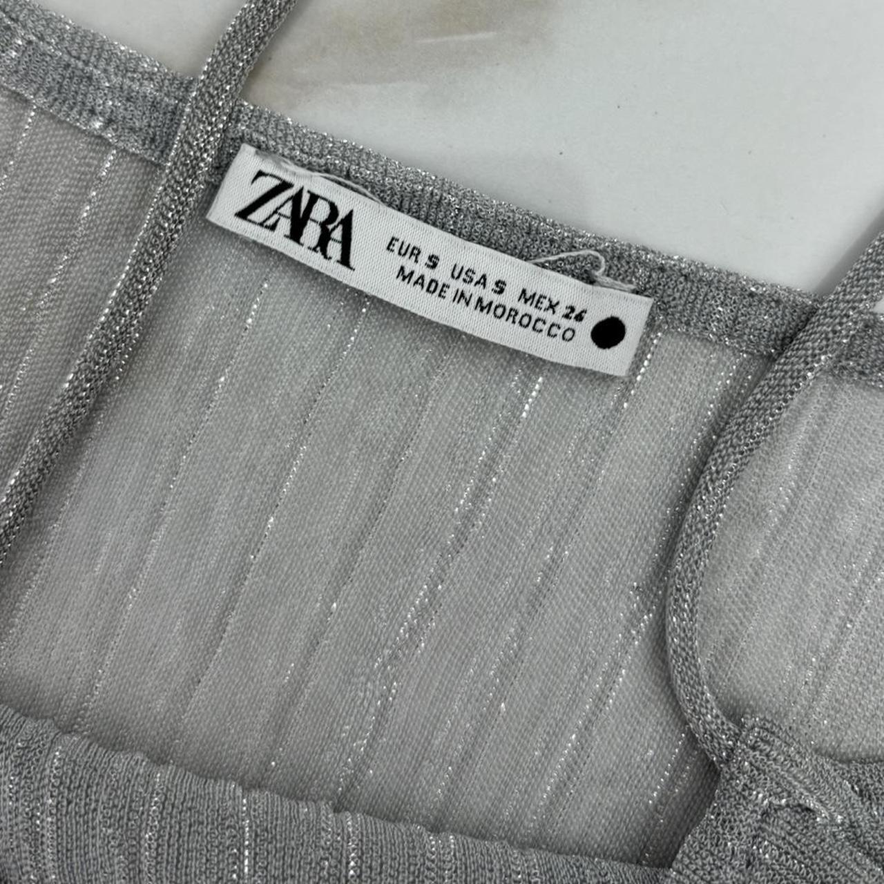 ZARA GLITTER SEE THROUGH DRESS •perfect for the... Depop