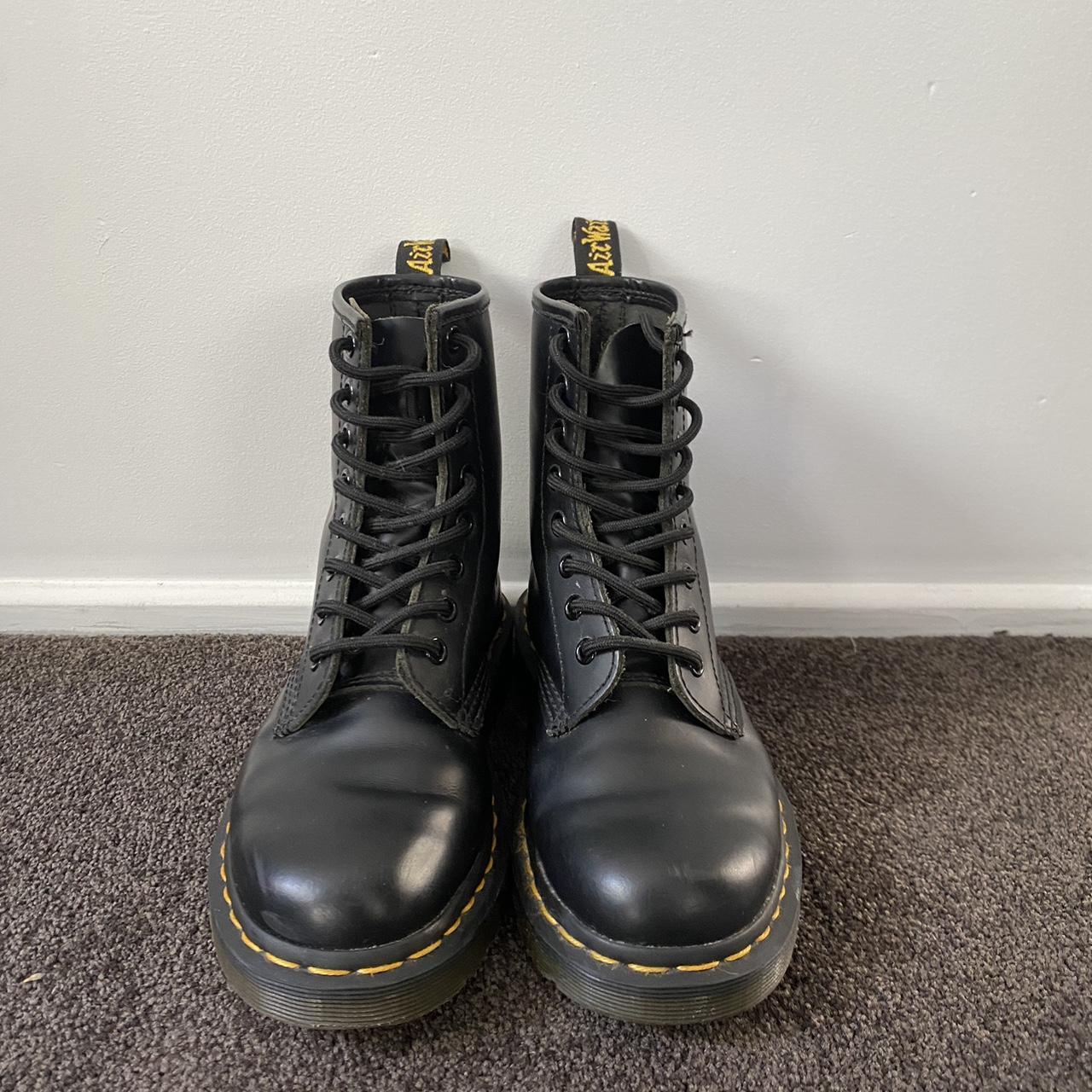 Dr Marten 1460 8 Eye Smooth Boot Near New Depop