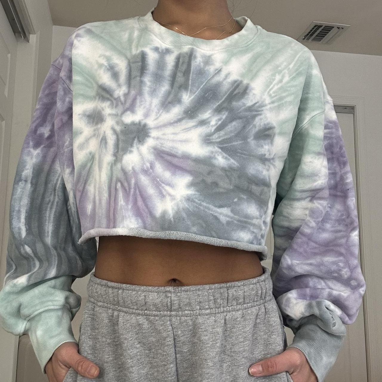 Tie dye hot sale sweatshirt aritzia