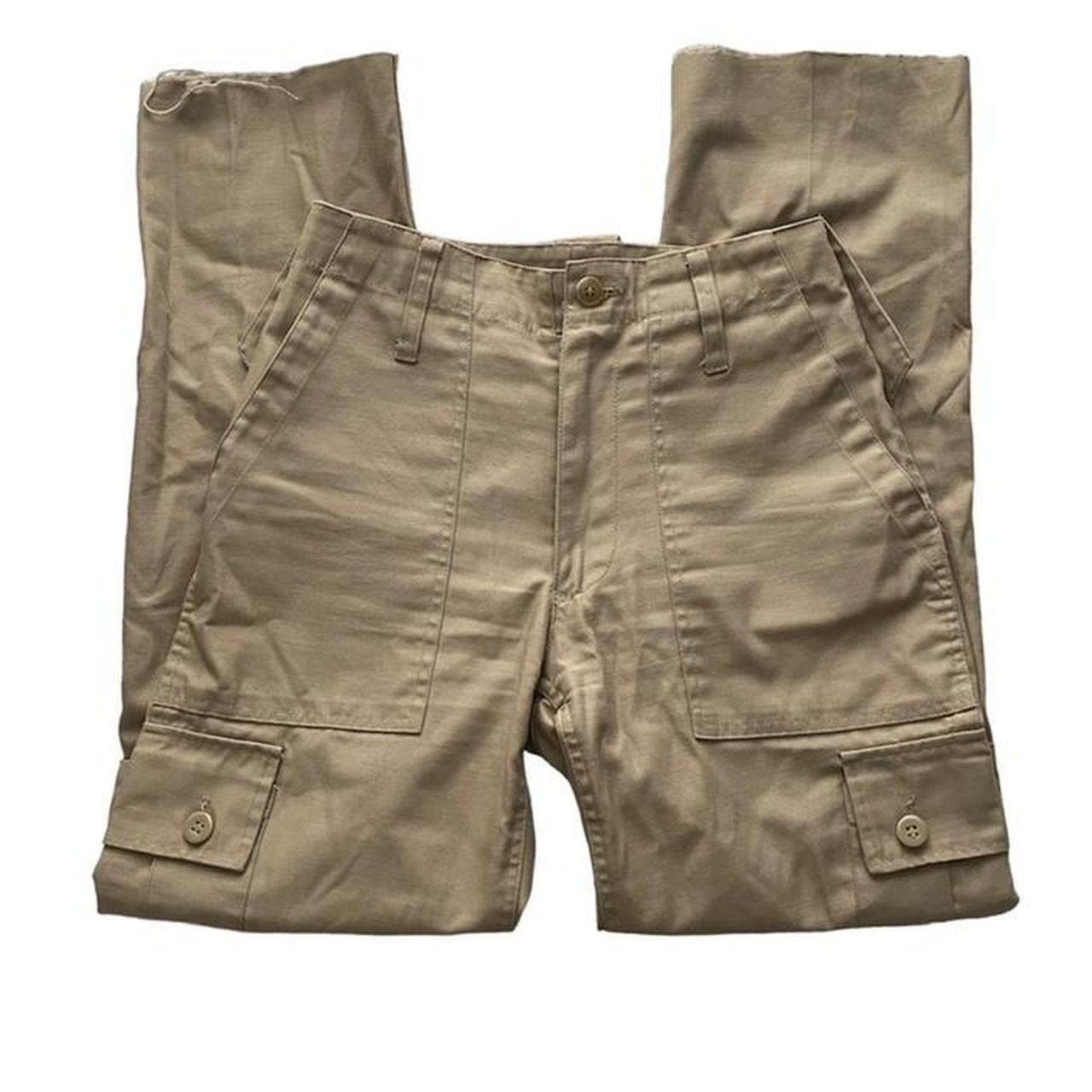 CARGO PANTS 🤍 Khaki colored cargo pants! Missing the... Depop
