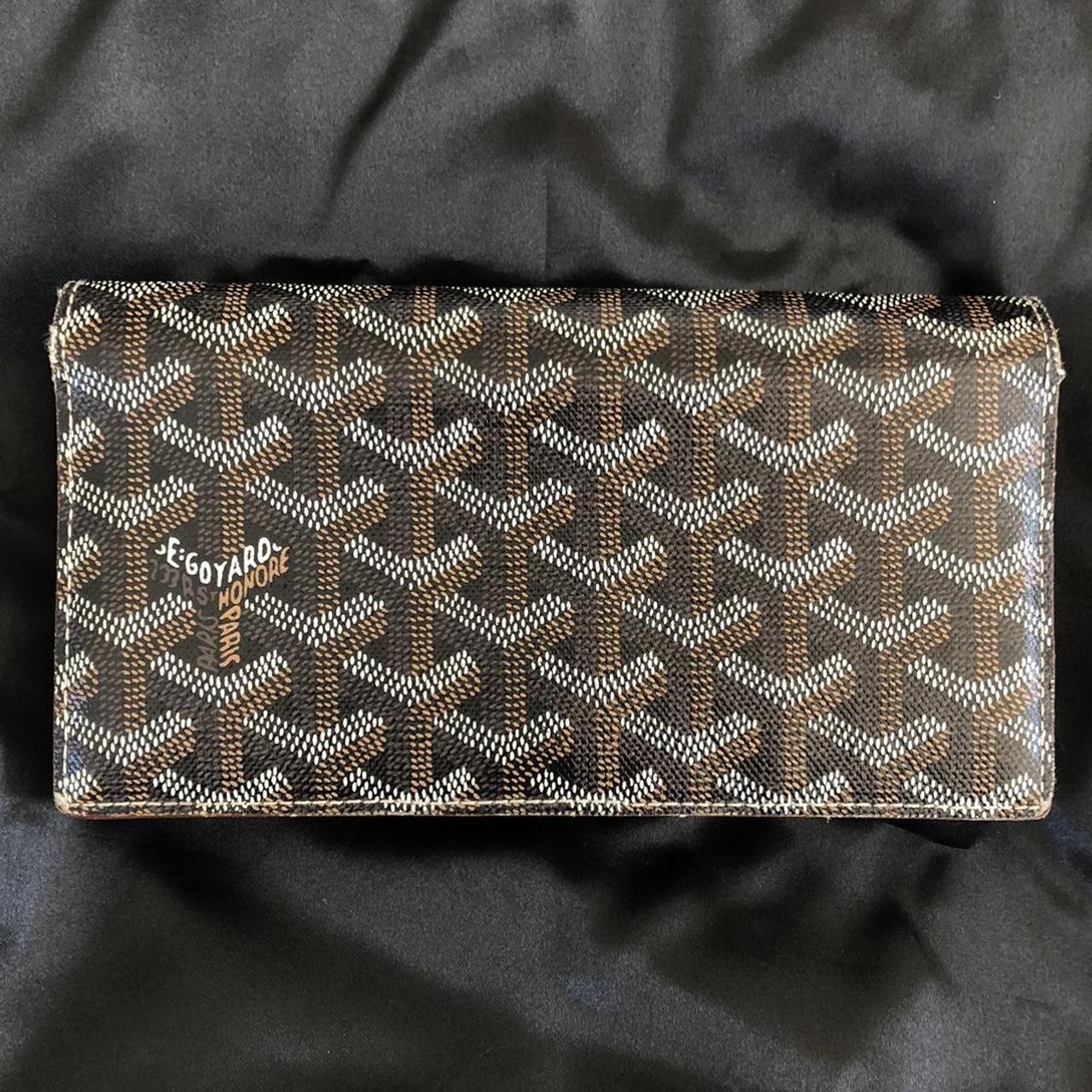 GOYARD Richelieu Leather Folded Long Wallet | Depop