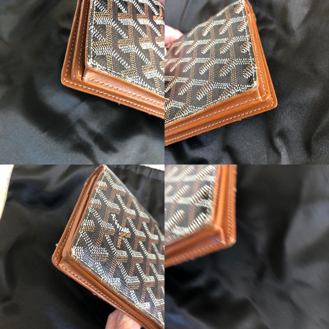 GOYARD Richelieu Leather Folded Long Wallet | Depop