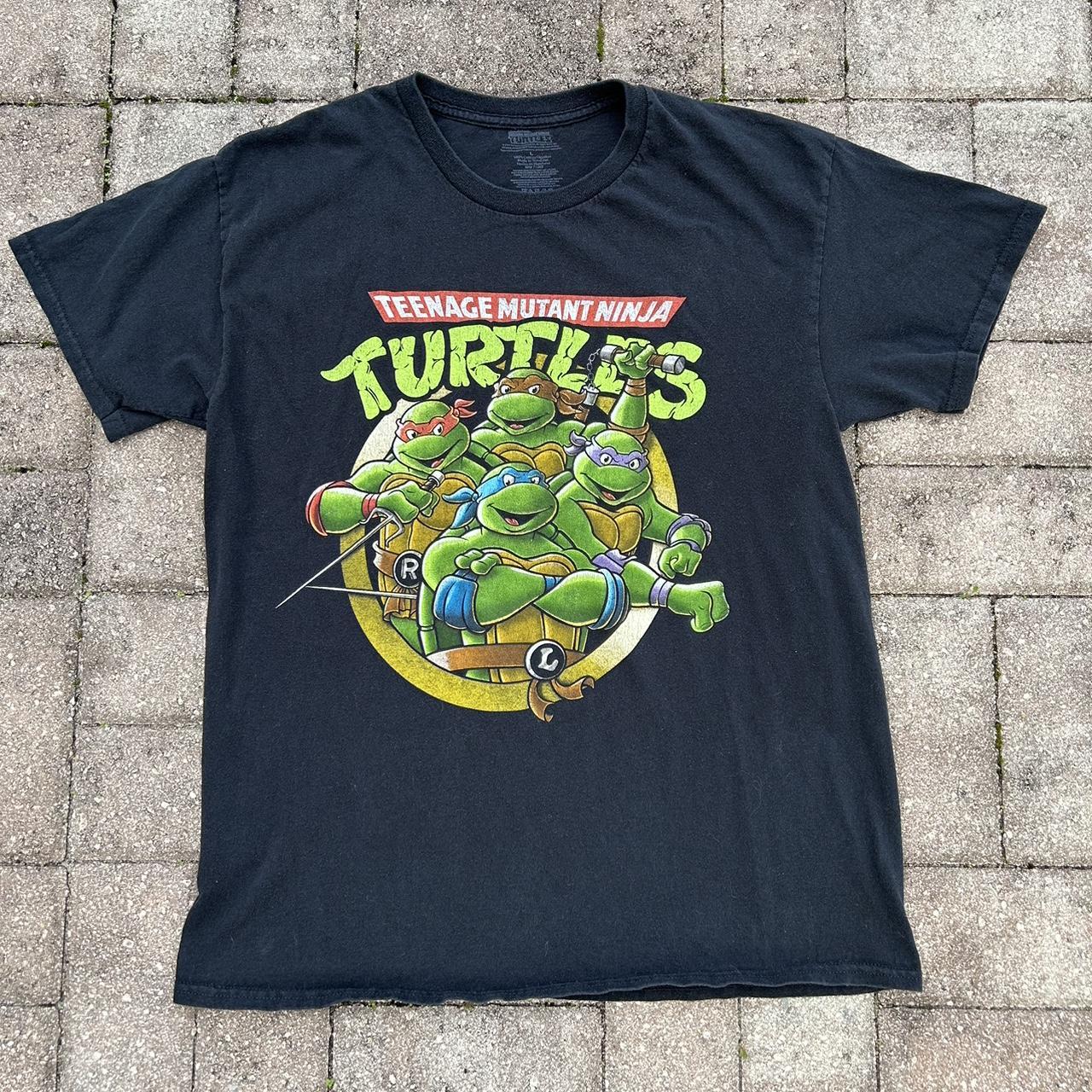 Teenage Mutant Ninja Turtles Shirt Men Large Green - Depop