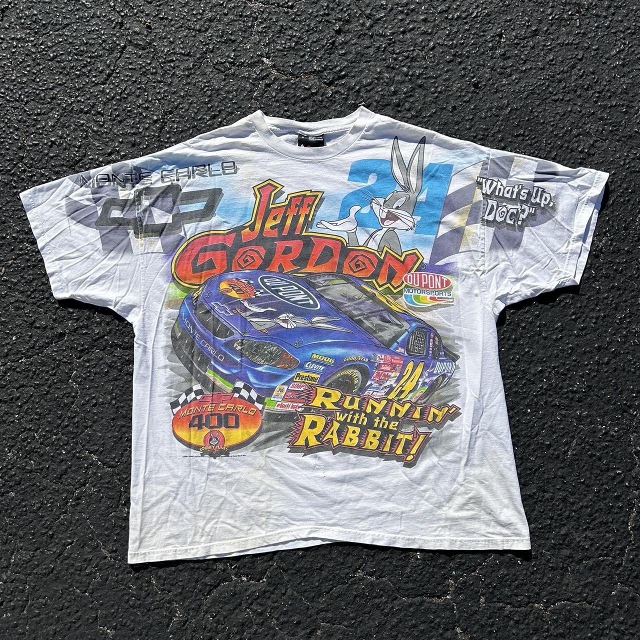 Vintage 2001 Jeff Gordon 24 NASCAR x Looney Tunes Depop