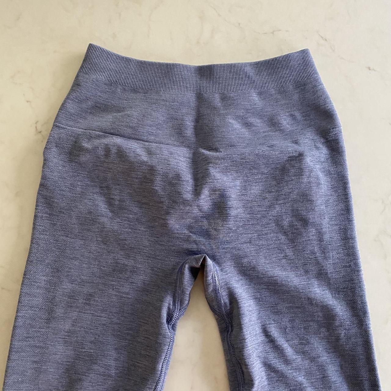 Alphalete Amplify Leggings in French Blue, size XS... - Depop