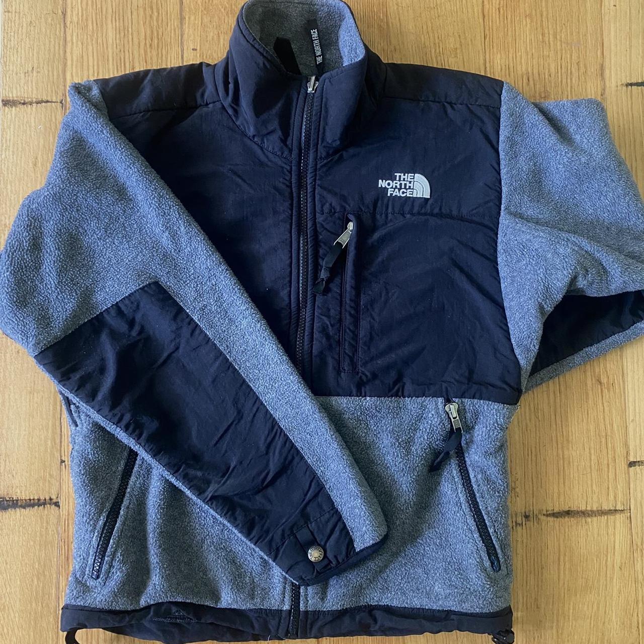 The North Face fleece zip up, near perfect... - Depop