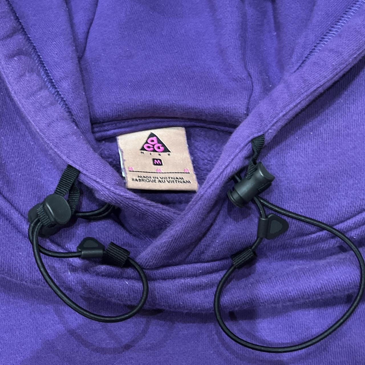 acg hoodie purple