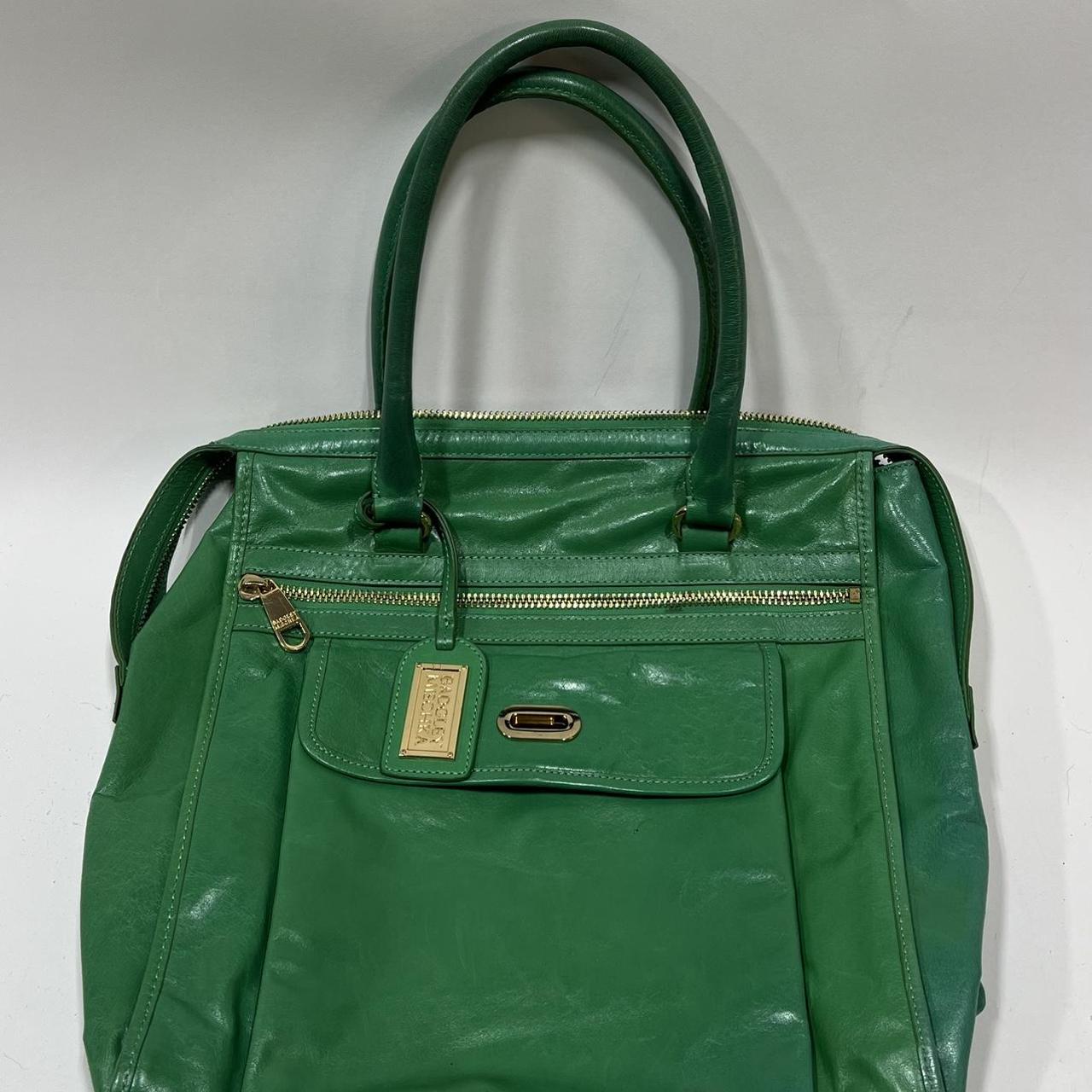 Badgley mischka discount green purses