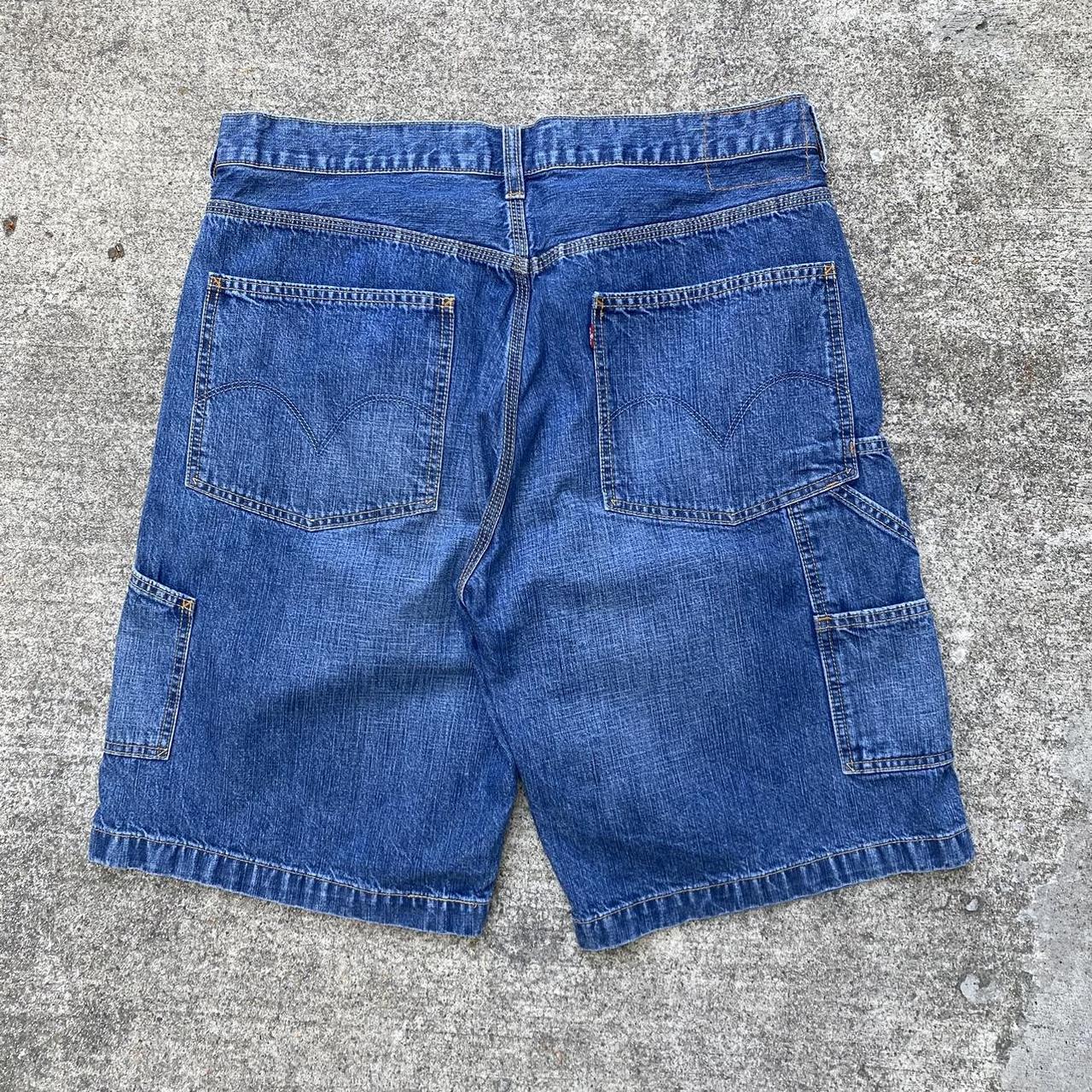 Levis carpenter jorts. Baggy Size: 38 Condition:... - Depop