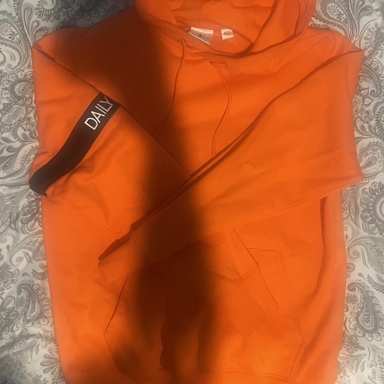 Orange hoodie sale daily paper