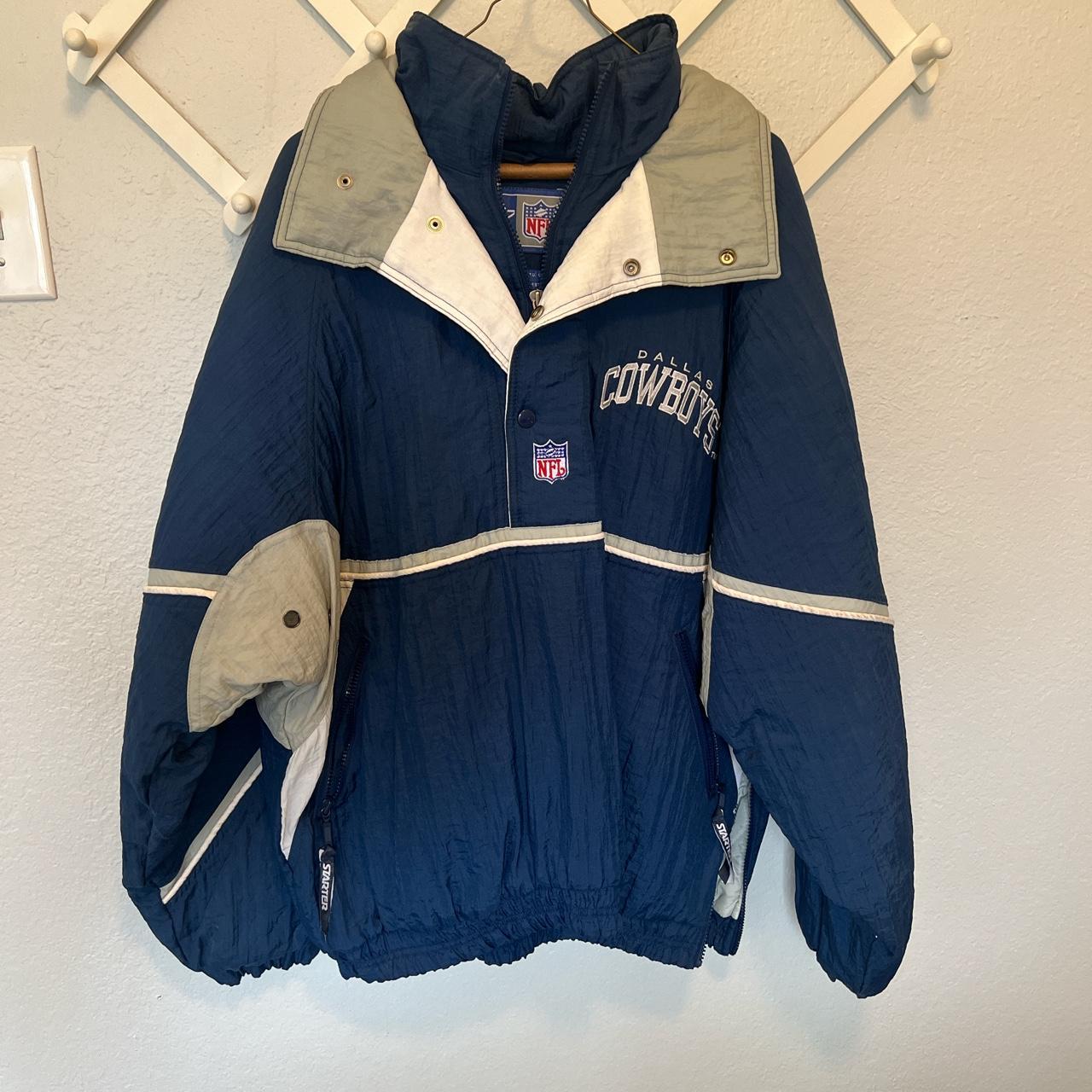 Vintage Dallas Cowboys Starter Jacket Size - Depop