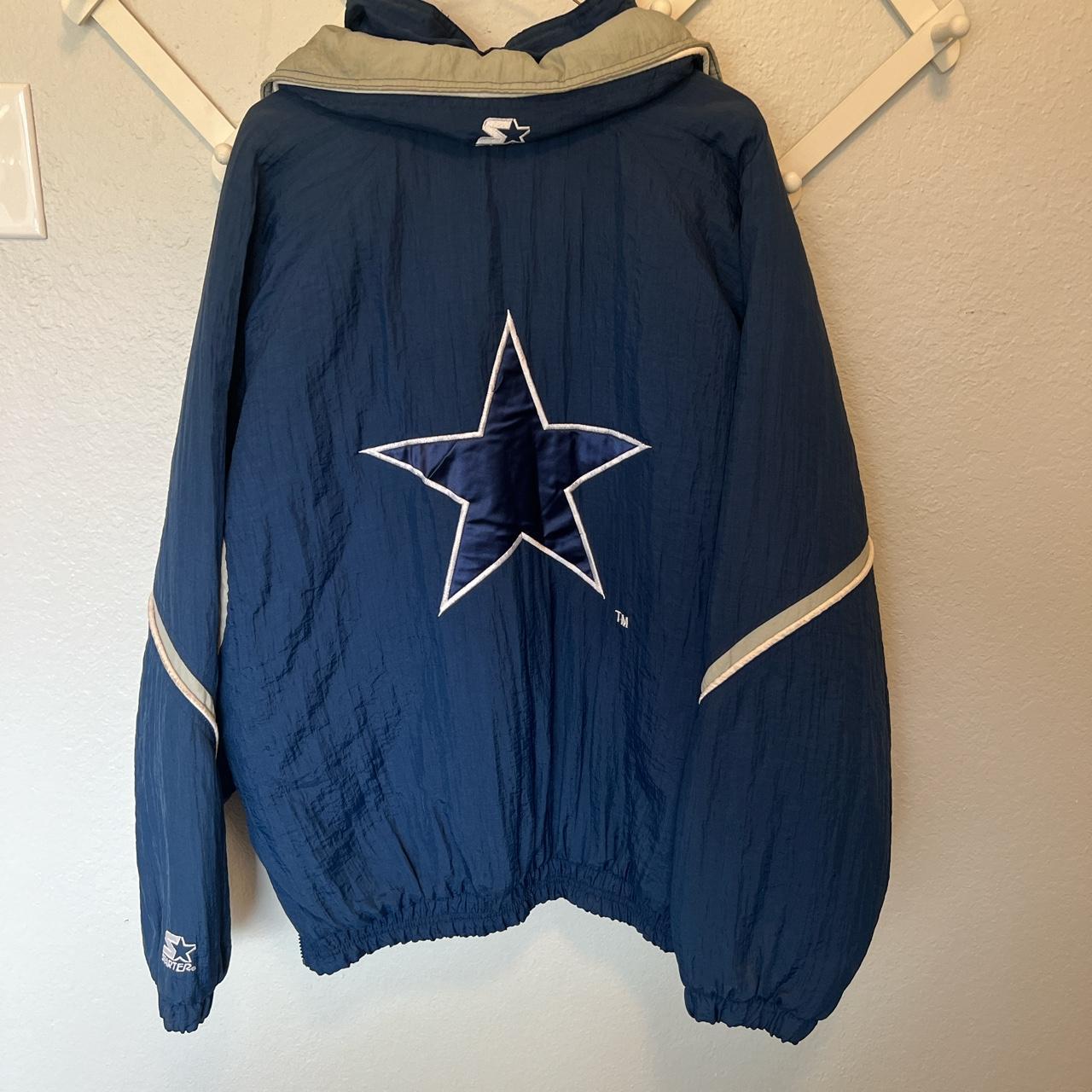 Vintage Dallas Cowboys Starter Jacket Size - Depop