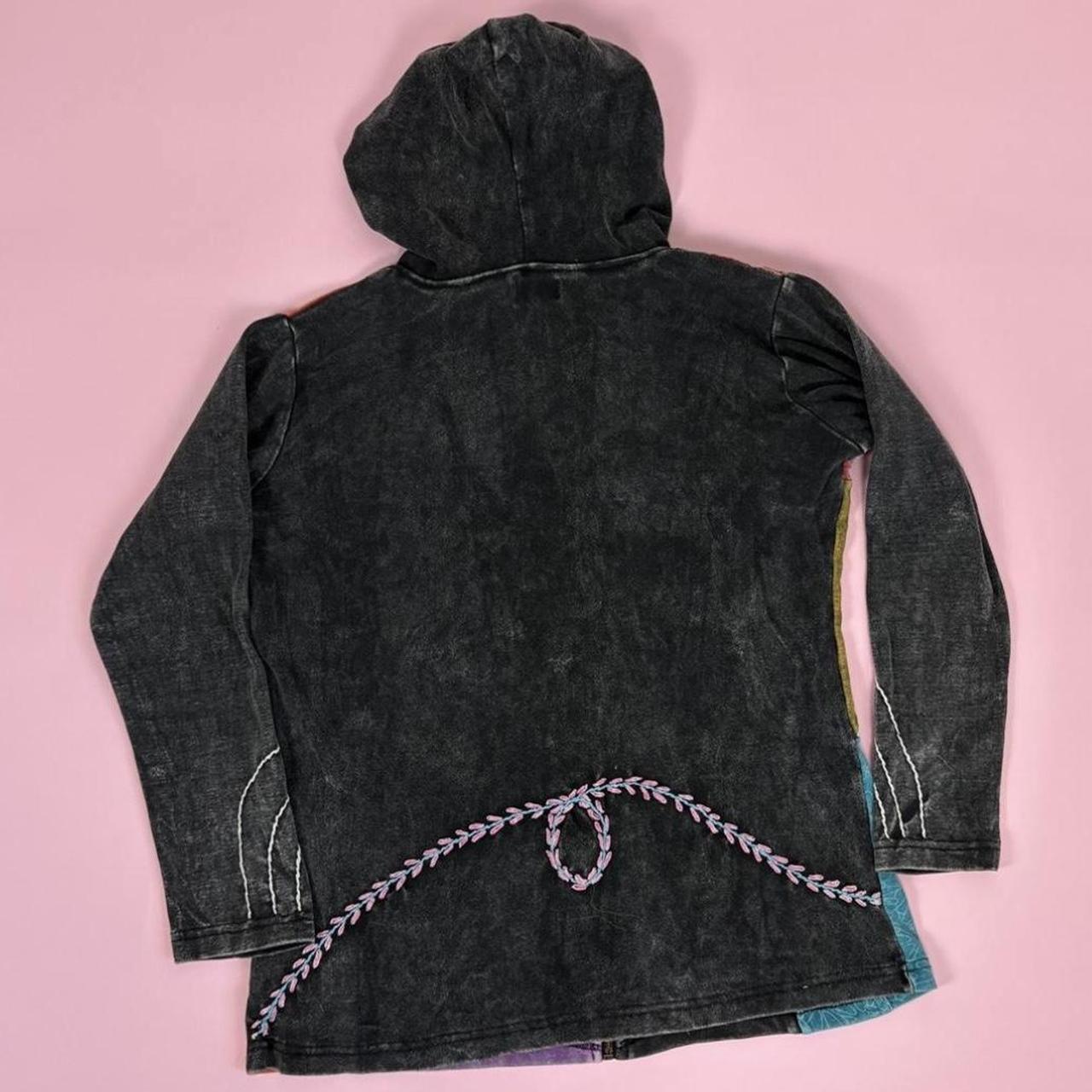 Women's Jacket - Multi - M – Boho hippy patchwork… - image 4