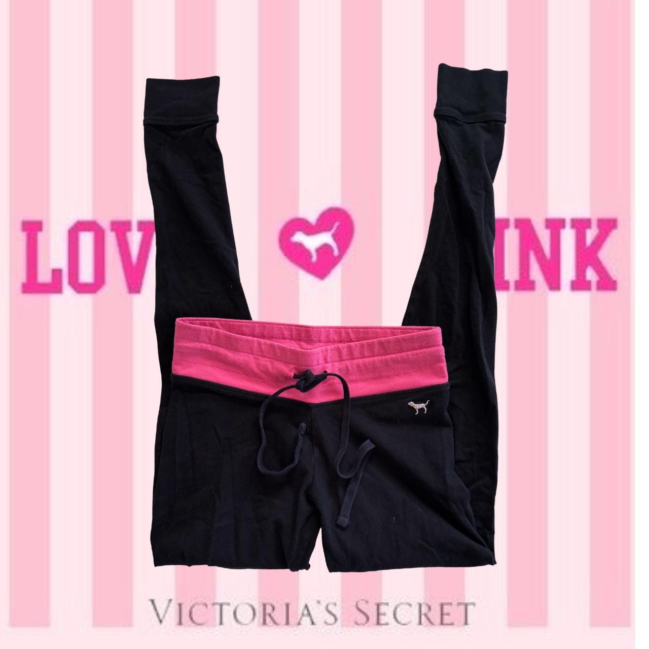 Y2K VS PINK Yoga Pants Super cute vintage... - Depop