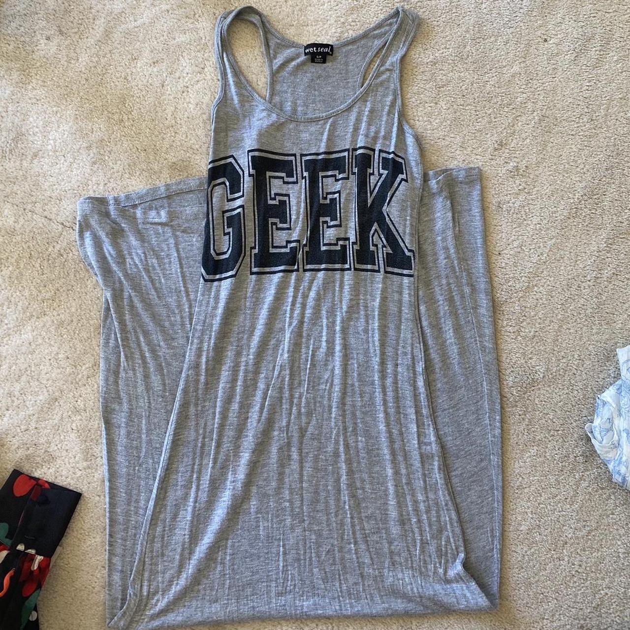 Vintage wet seal geek maxi dress Depop