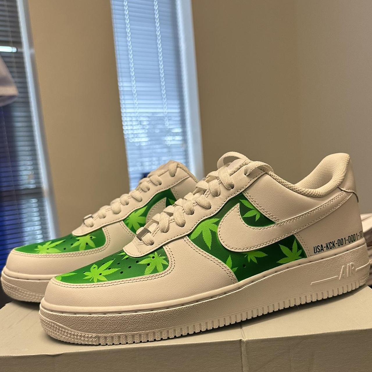 Custom Shoes Custom Weed Air Force Highlife 3D Custom AF1 Shoes