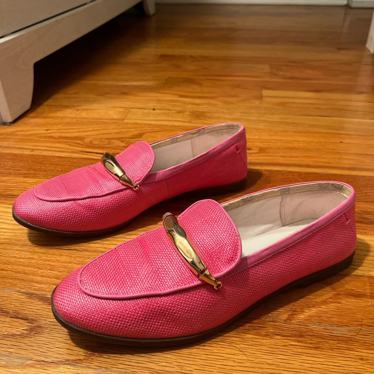 Franco sarto pink loafers online