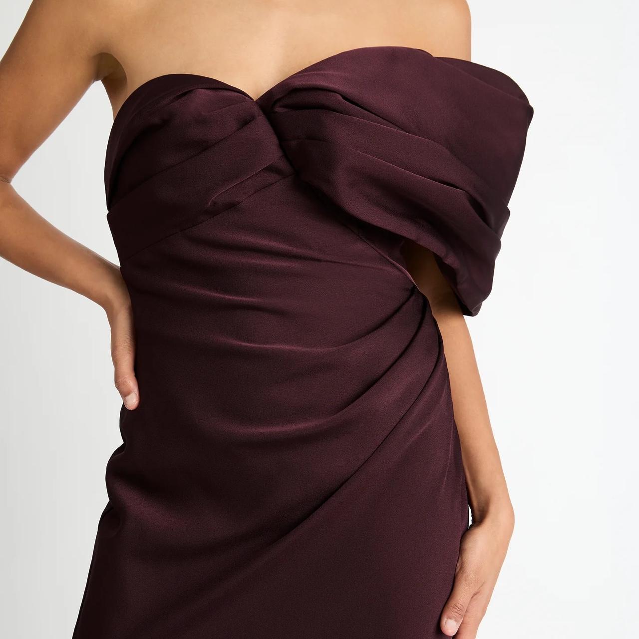 Sheike burgundy clearance dress