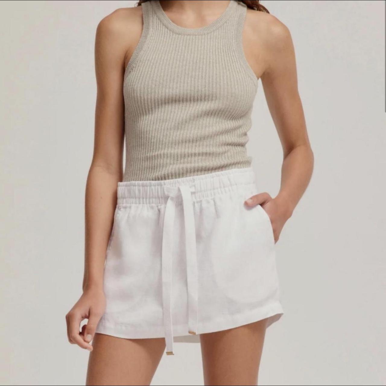 SOLD White Venroy skirt Size S Message before... - Depop