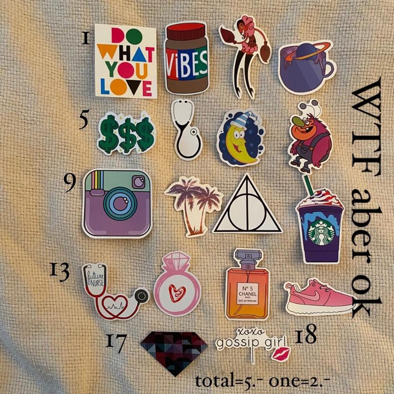 Sticker by Viko63 Supreme Stickers, Hipster... Depop