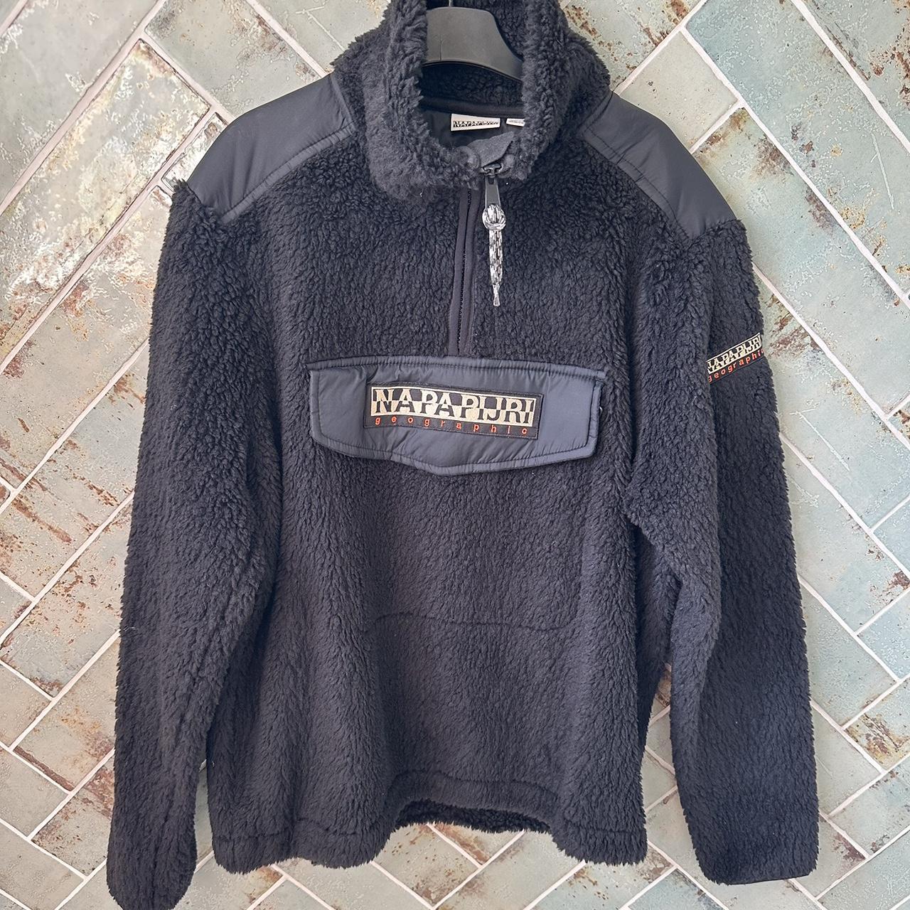 Napapijri fleece Never been worn cost me £170... - Depop