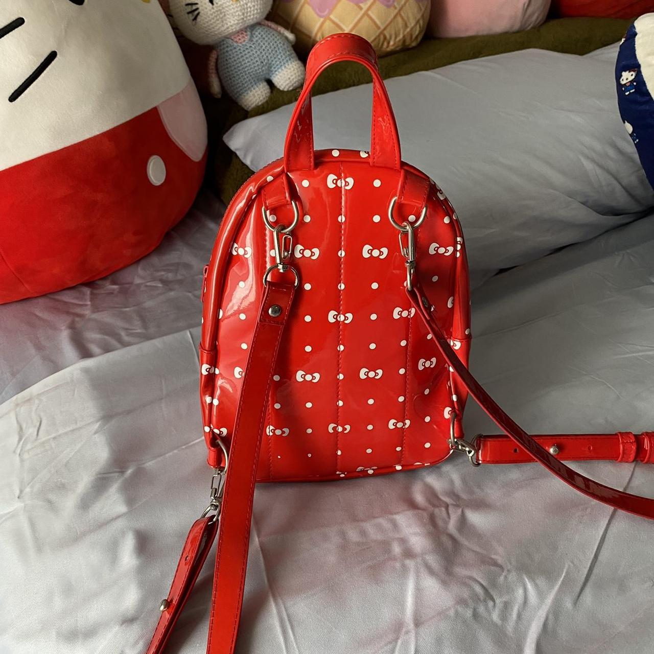 Mall goth inspired hello kitty backpack—> available on depop or dm