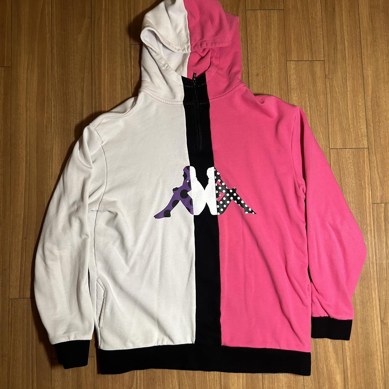 VS authentic PINK Rare Colorblock Pullover Hoodie