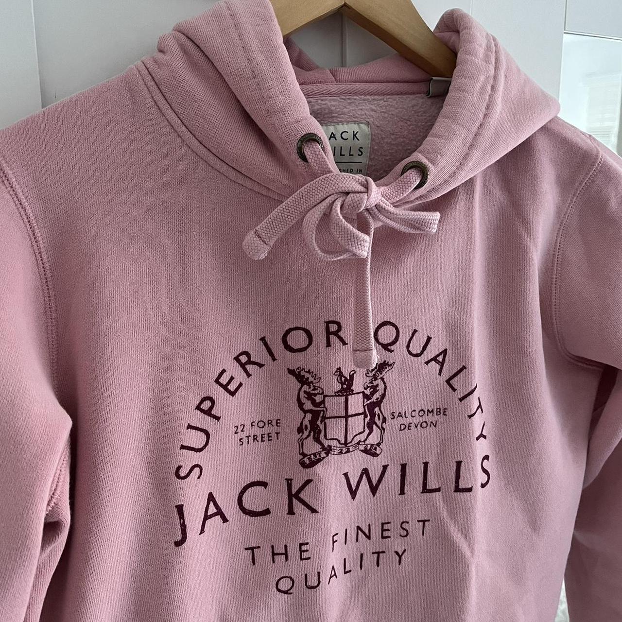 Jack wills pink online sweatshirt