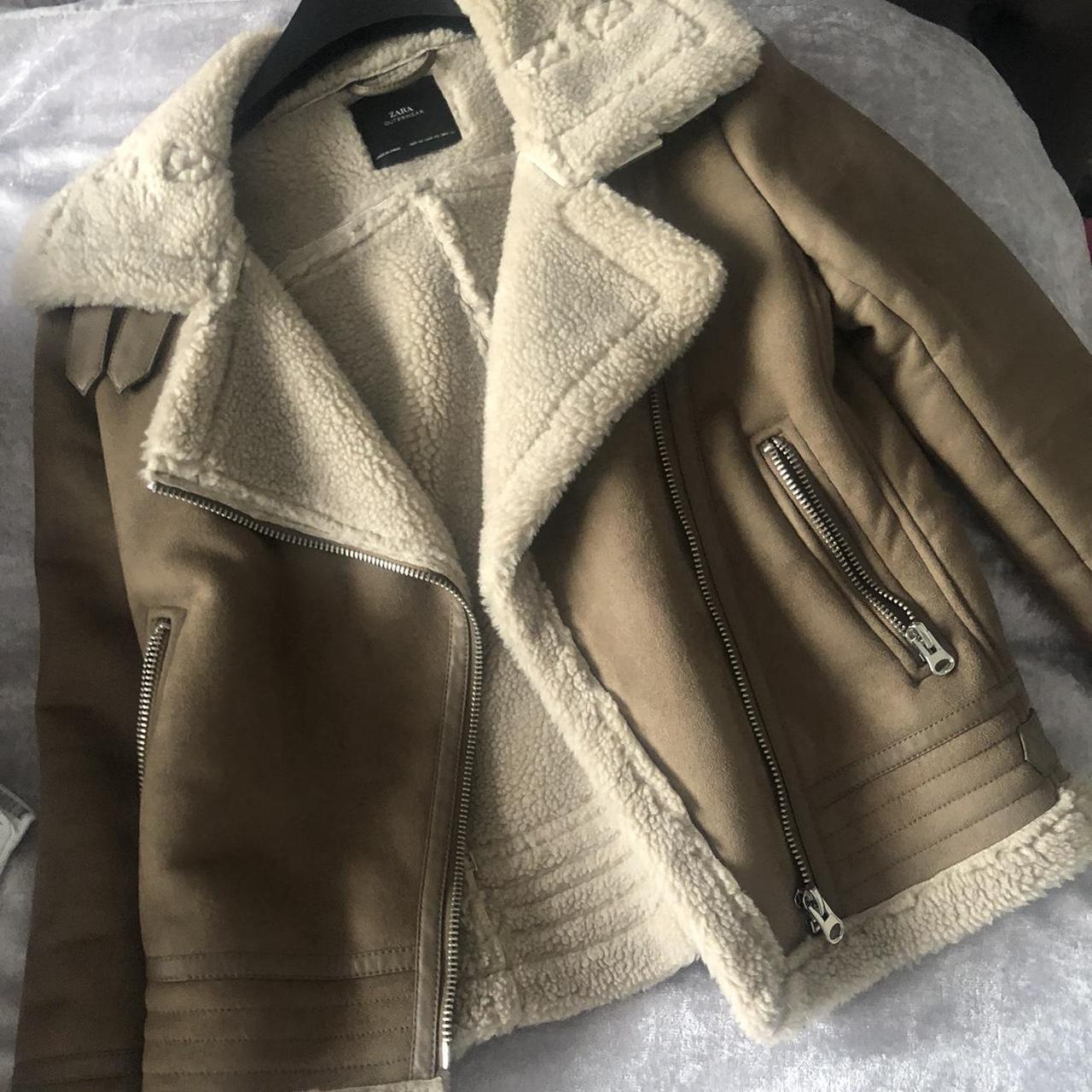 Zara aviator jacket worn a handful of times