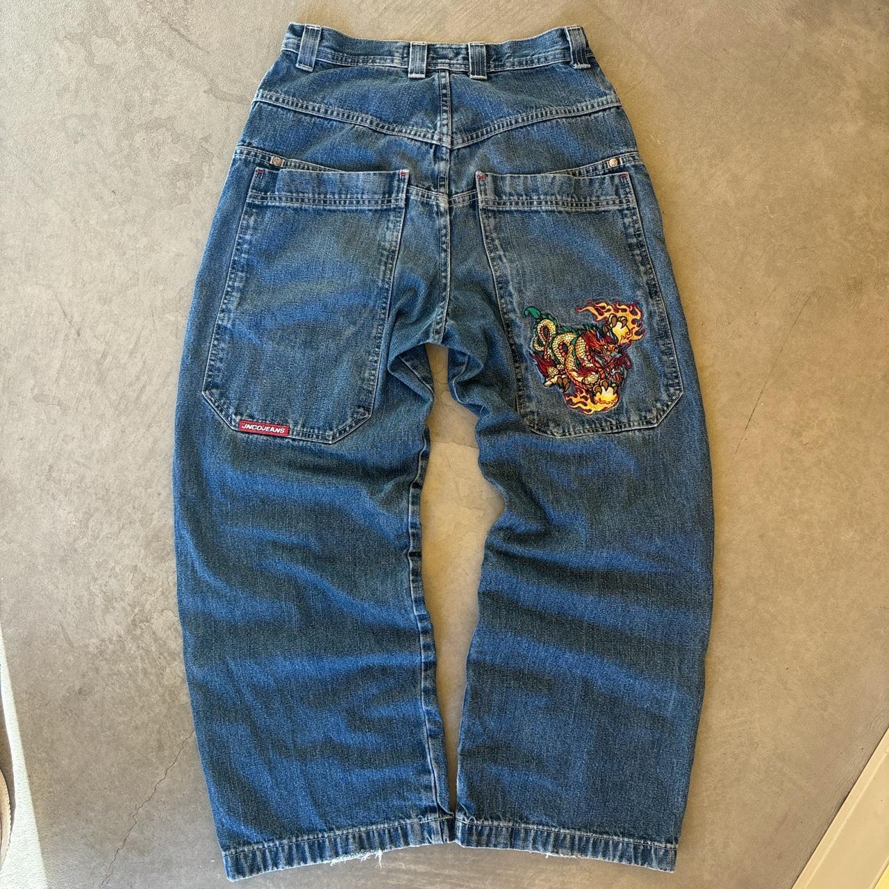 Rare Vintage JNCO jeans in great condition. Crazy... - Depop