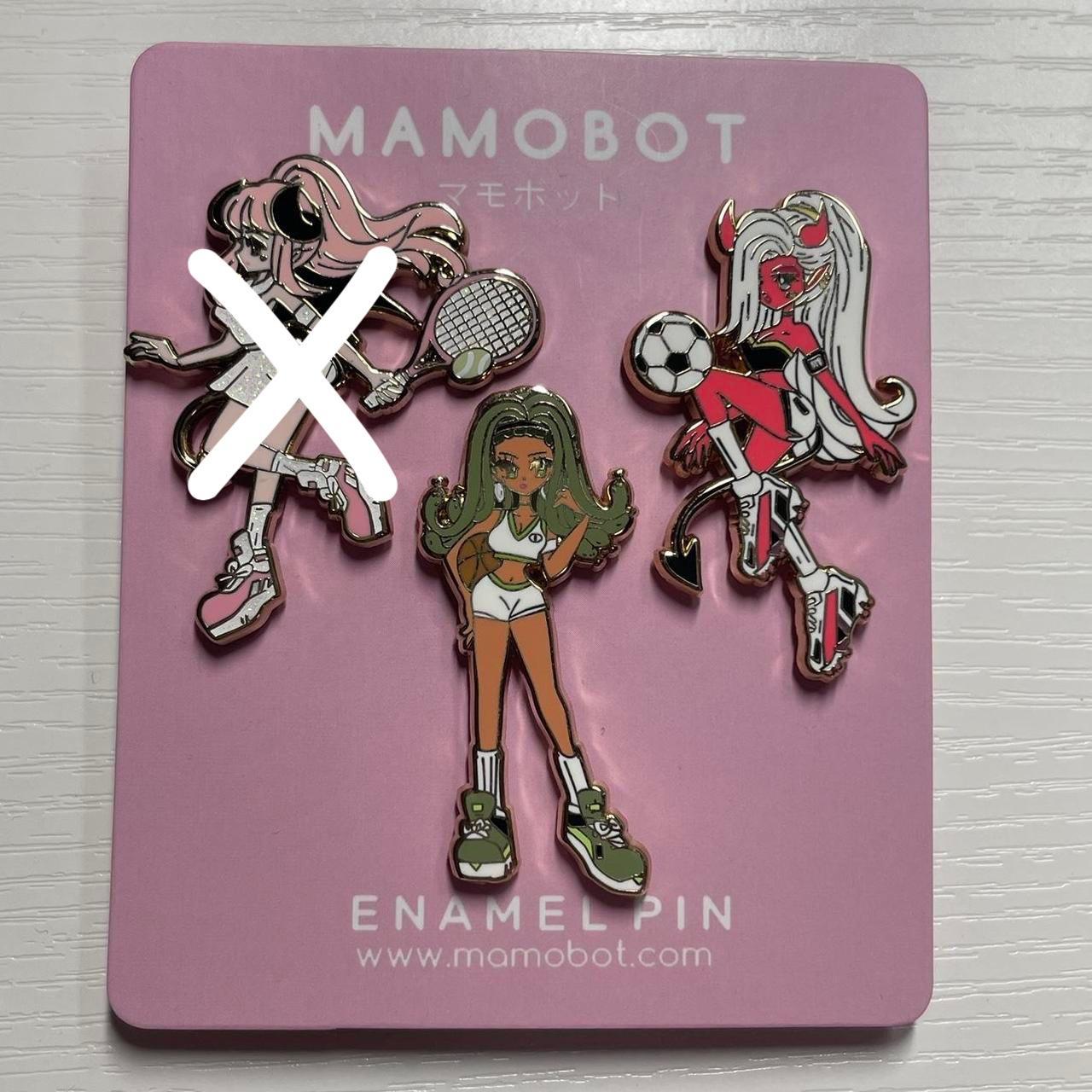 Mamobot Mia Enamel shops Pin