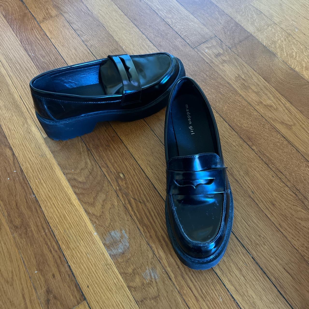 madden girl kassidy platform lug sole loafers