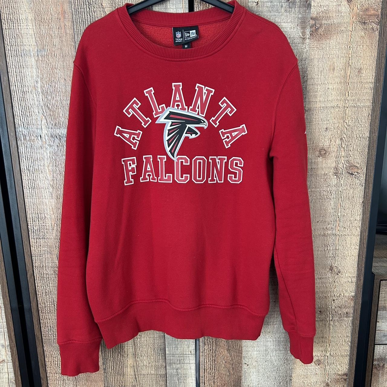 New Era Atlanta Falcons Sweatshirt Jumper Size... - Depop