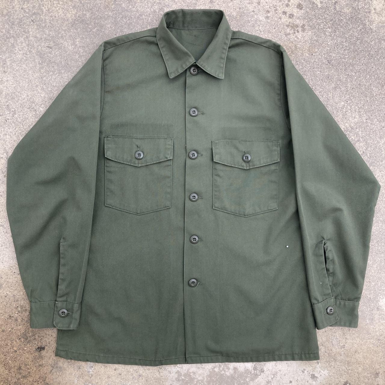 American Vintage Men's Green Shirt | Depop