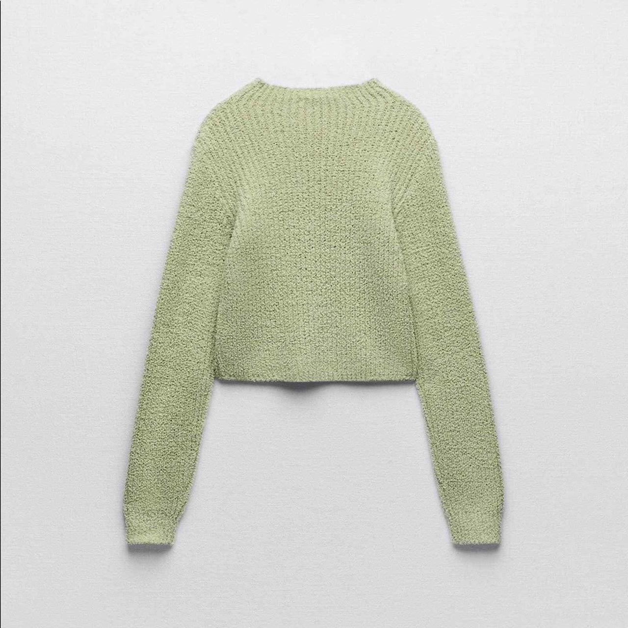 Zara 2024 green jumper