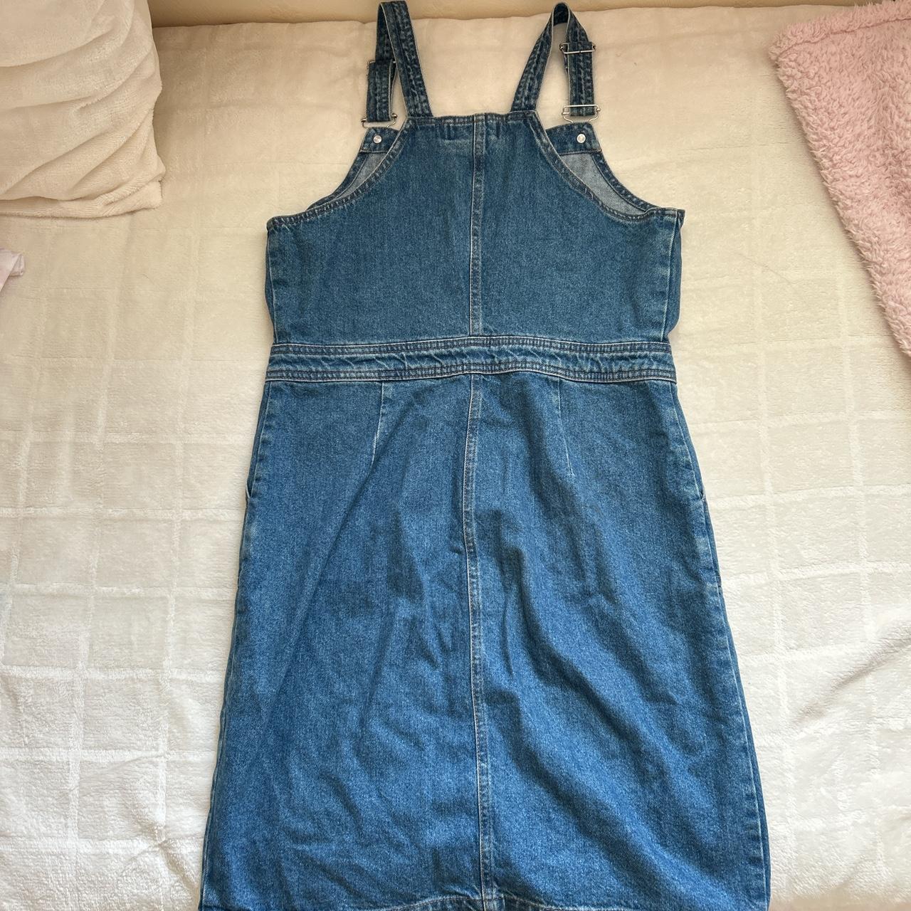 Dorothy Perkins denim dungaree dress Worn great. Depop