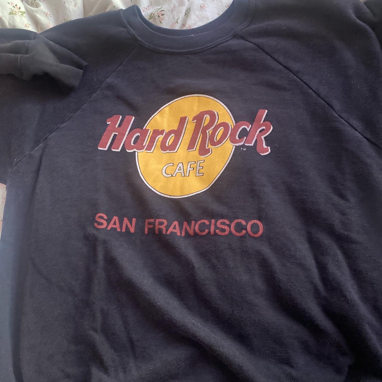 Hard Rock Cafe Women's Sweatshirt | Depop