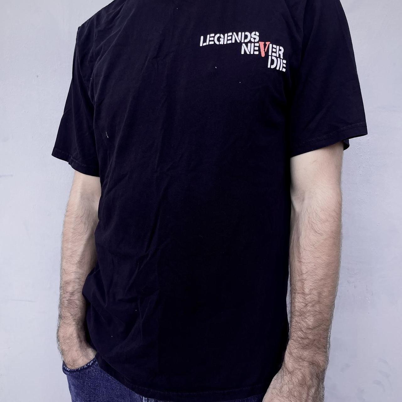 juice wrld vlone legends never die butterfly tee Depop