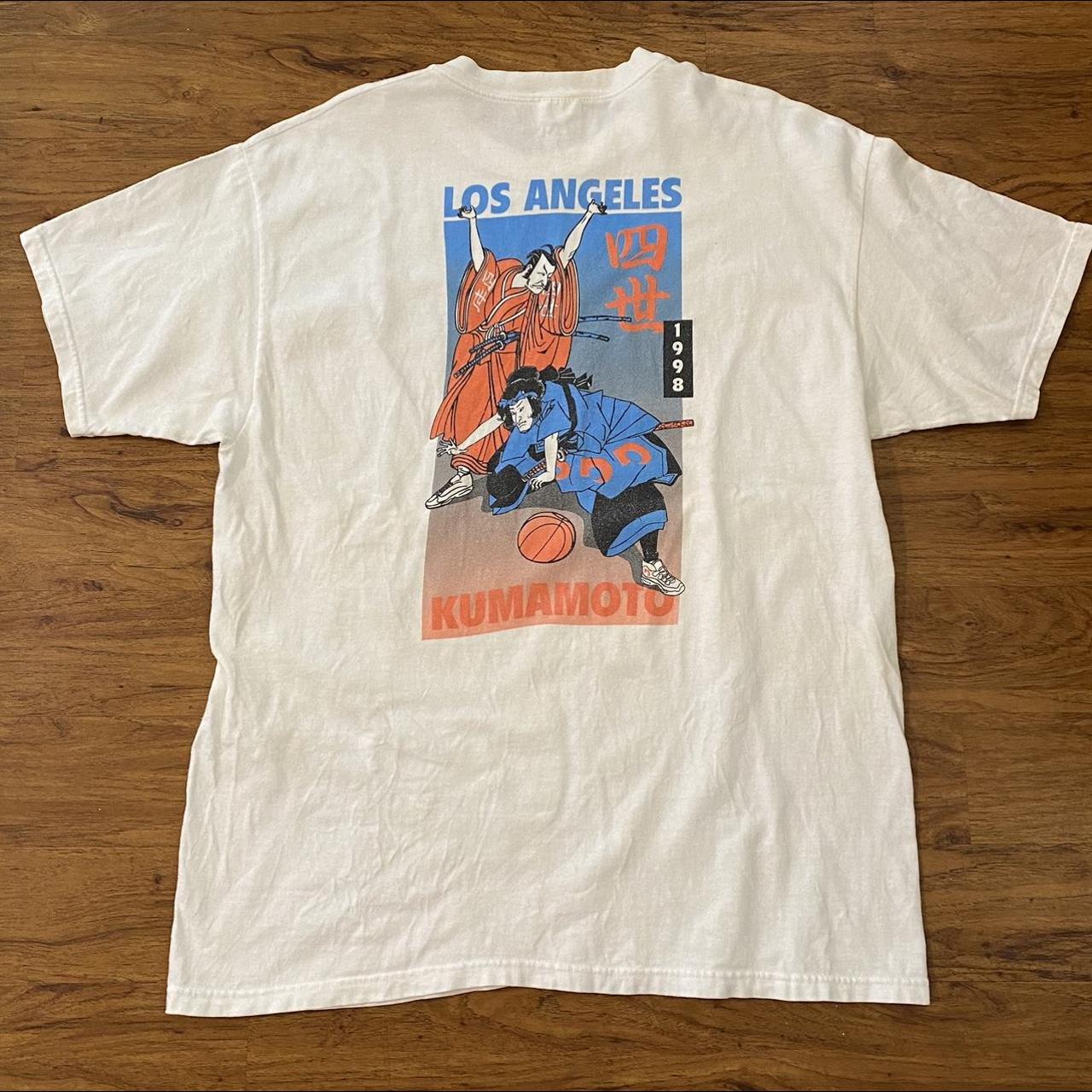 Vintage 1998 Japanese Samurai Yonsei Basketball... - Depop